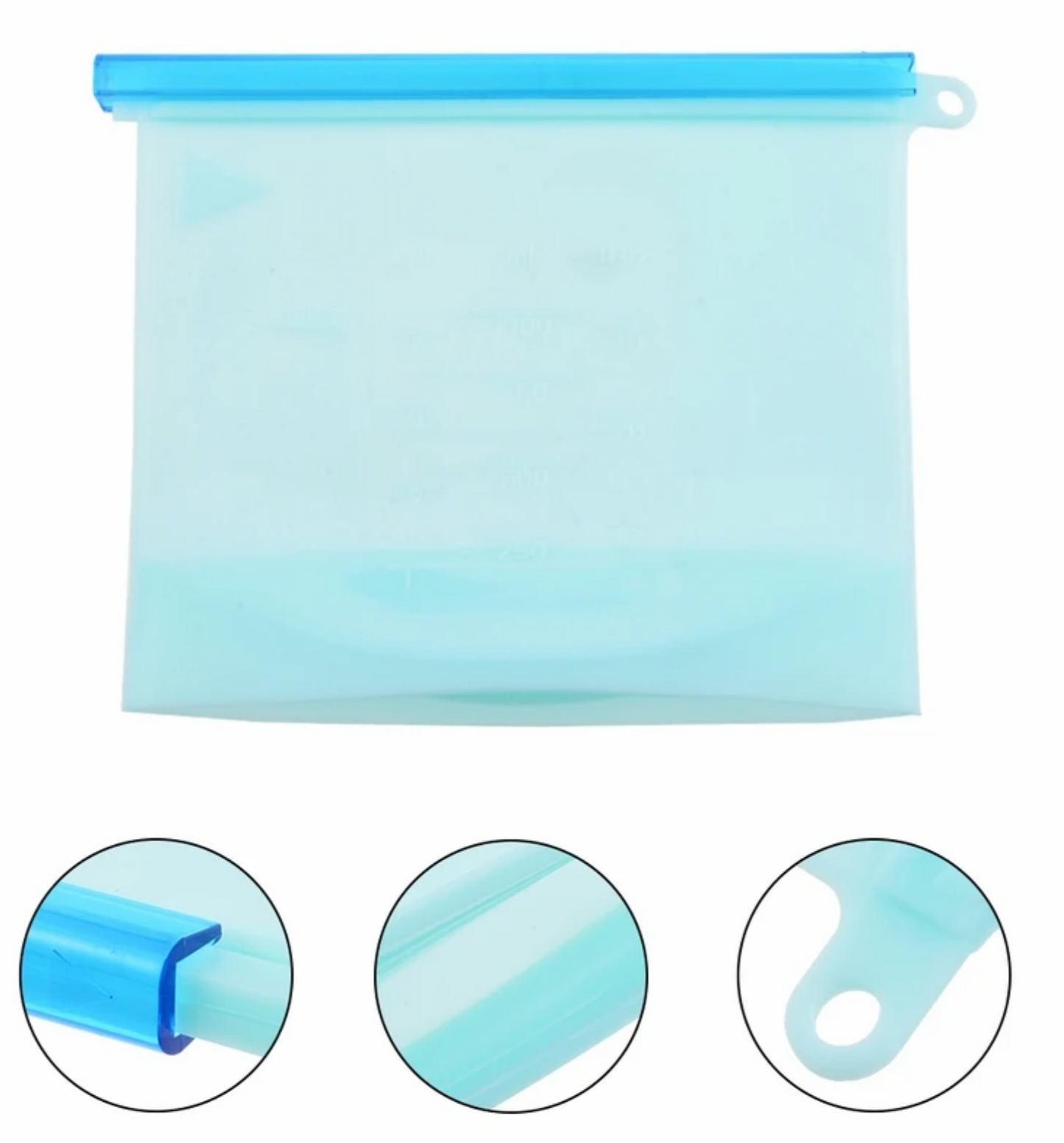 Sac Silicone Réutilisable Alimentaire – Anti-Gaspi Frigo, Four & Congélateur | GlowUpFamily
