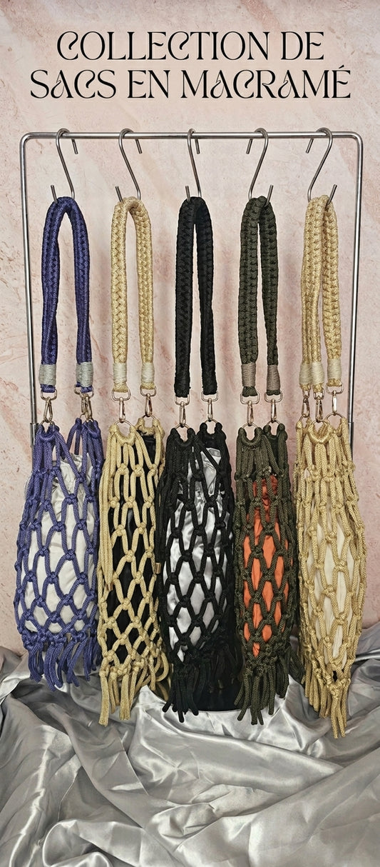 Sac Allegra — Macramé fait main