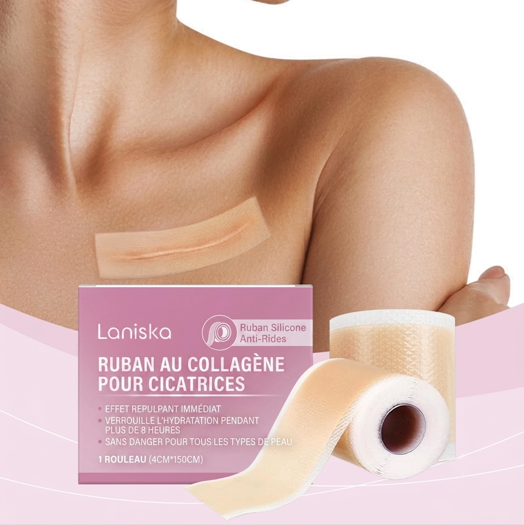 Rouleau Silicone Réparateur Collagène — Soin Marques Cutanées
