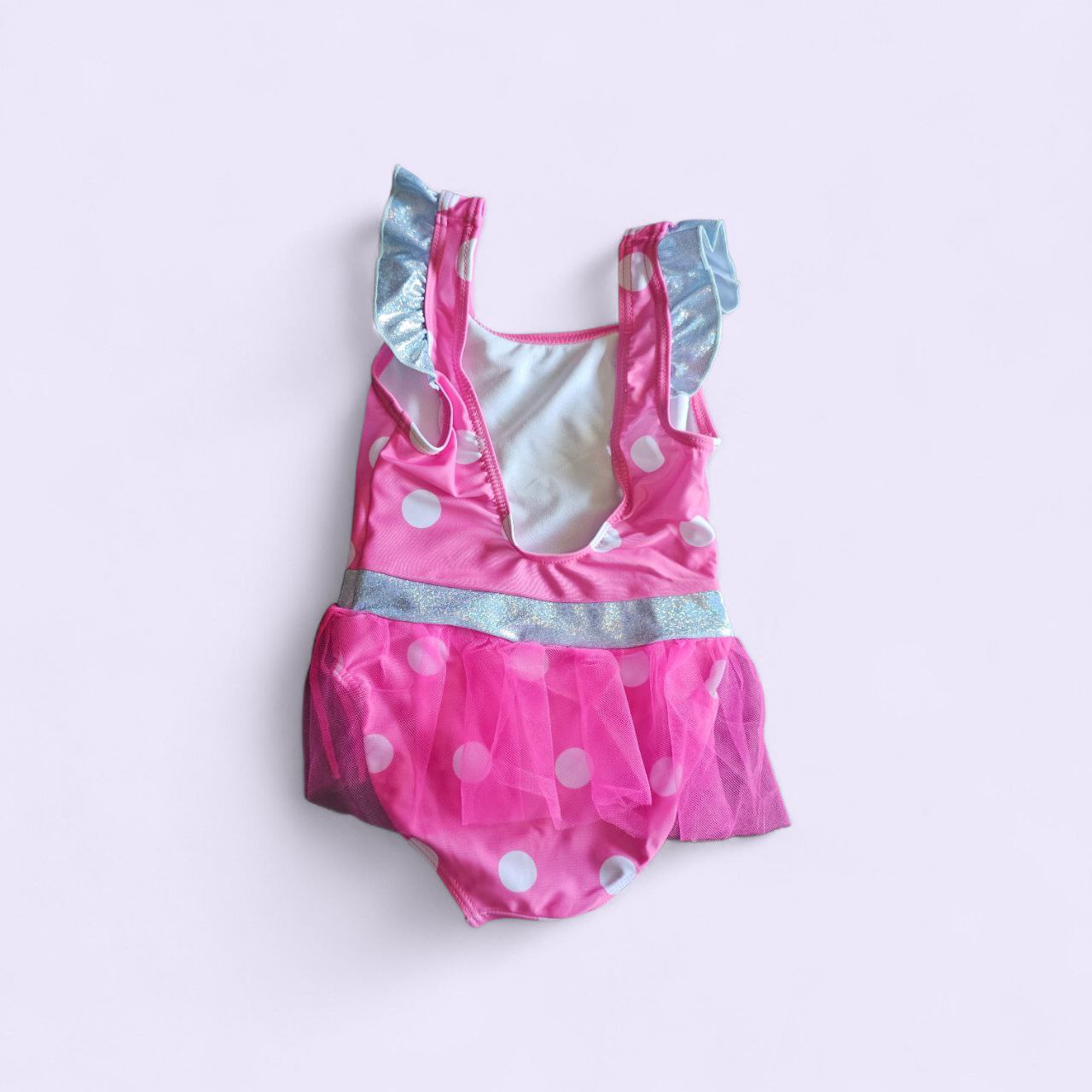 Maillot de Bain Minnie Mouse Rose – La Petite Princesse de la Plage !