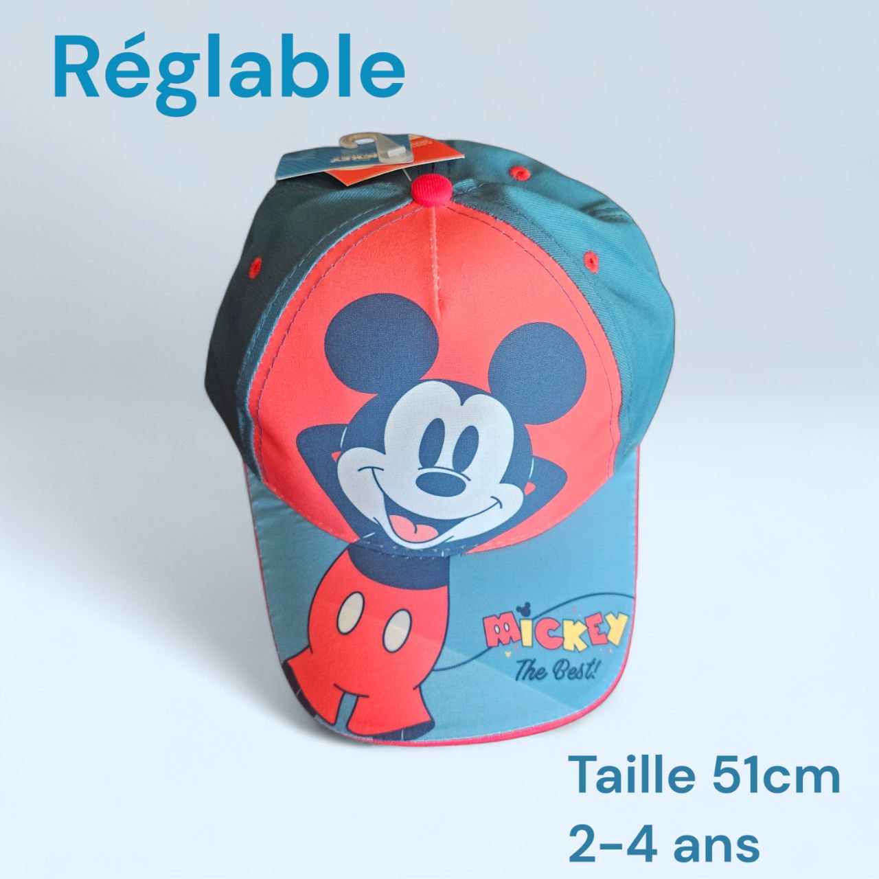 Casquette Mickey Mouse – L’Iconique qui Fait Sourire Tous les Enfants !