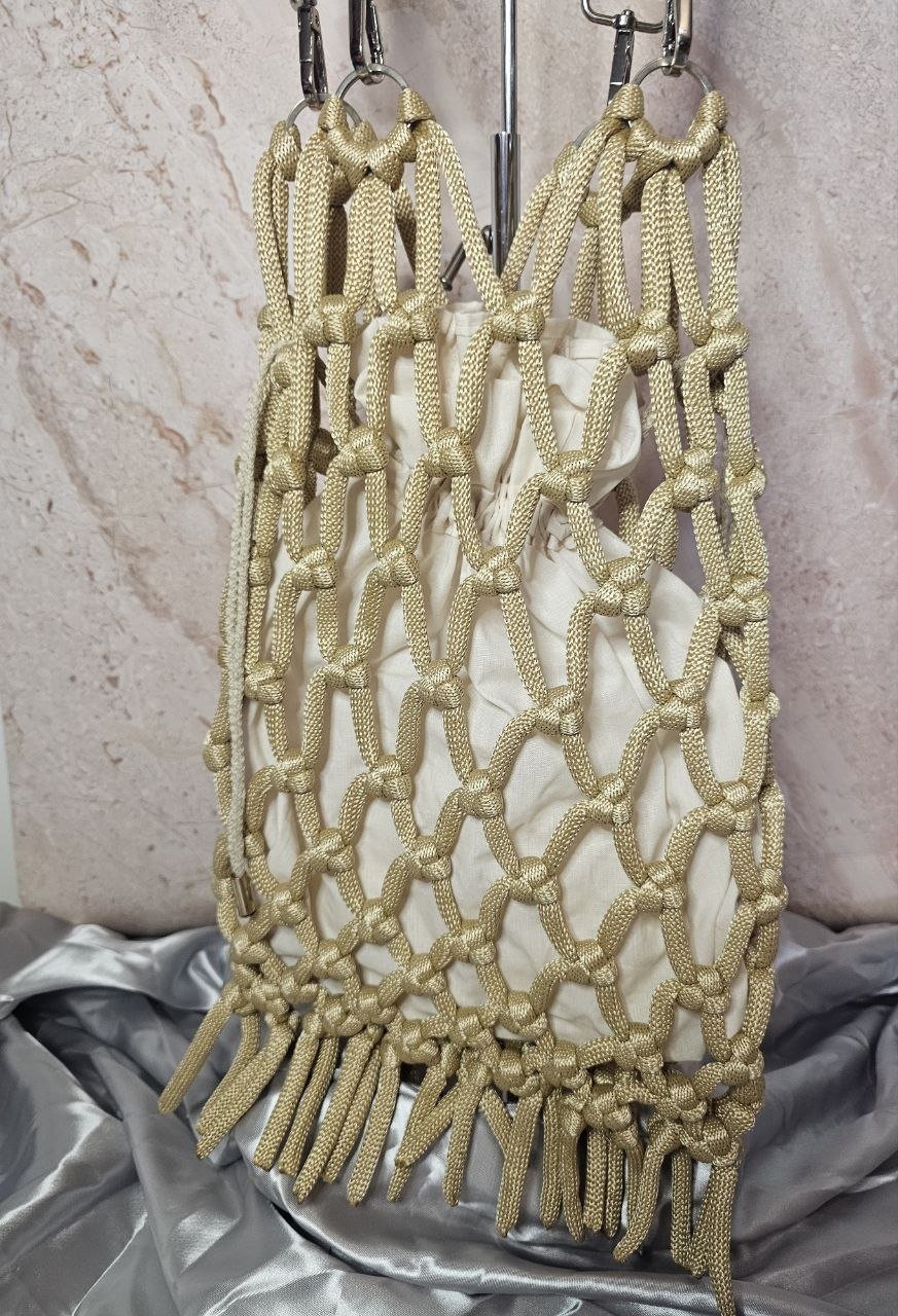 Sac Allegra — Macramé fait main