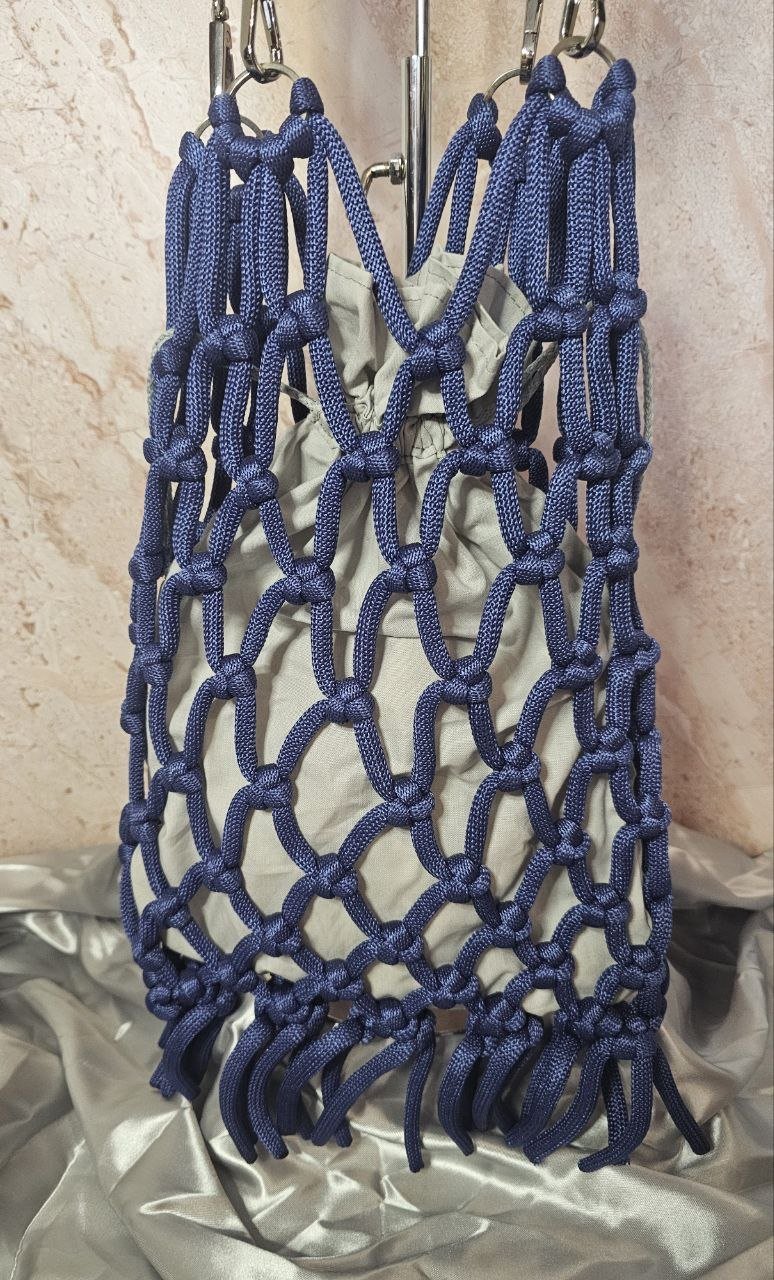 Sac Allegra — Macramé fait main