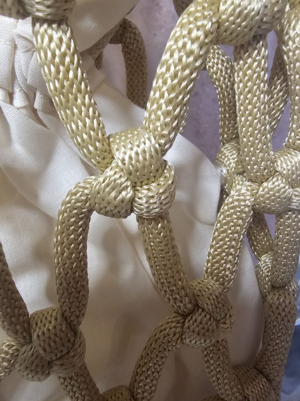 Sac Allegra — Macramé fait main