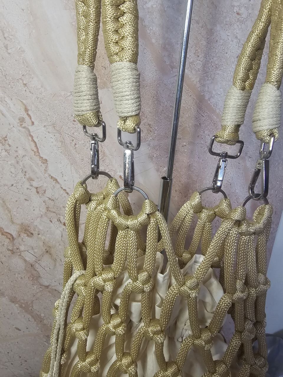 Sac Allegra — Macramé fait main