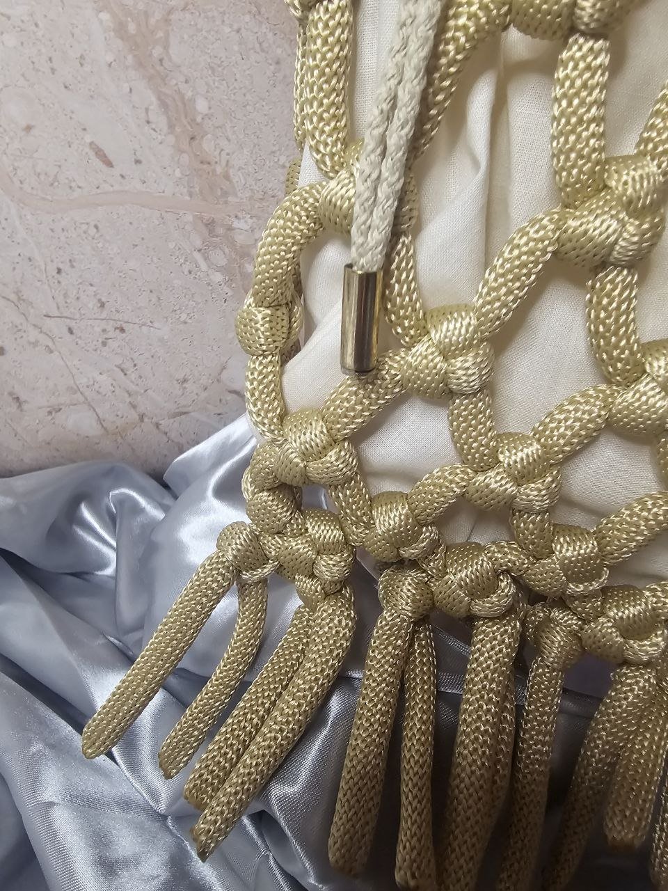 Sac Allegra — Macramé fait main