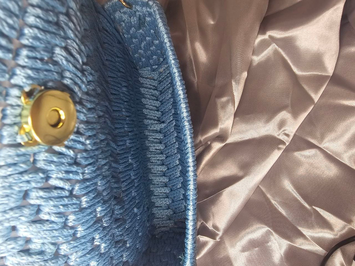 Sac Diamond Bleu (pièce unique)