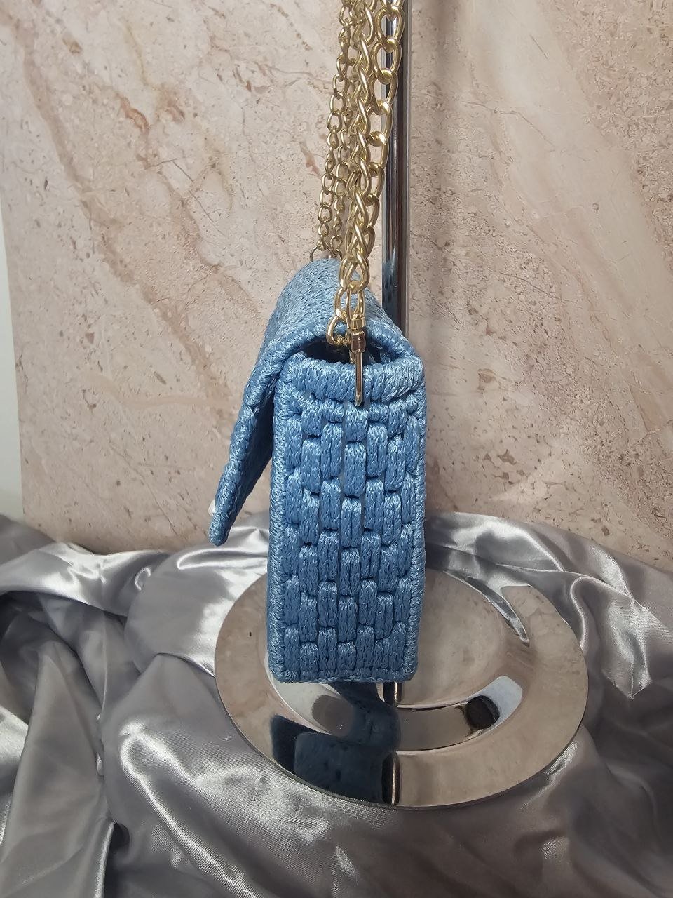 Sac Diamond Bleu (pièce unique)