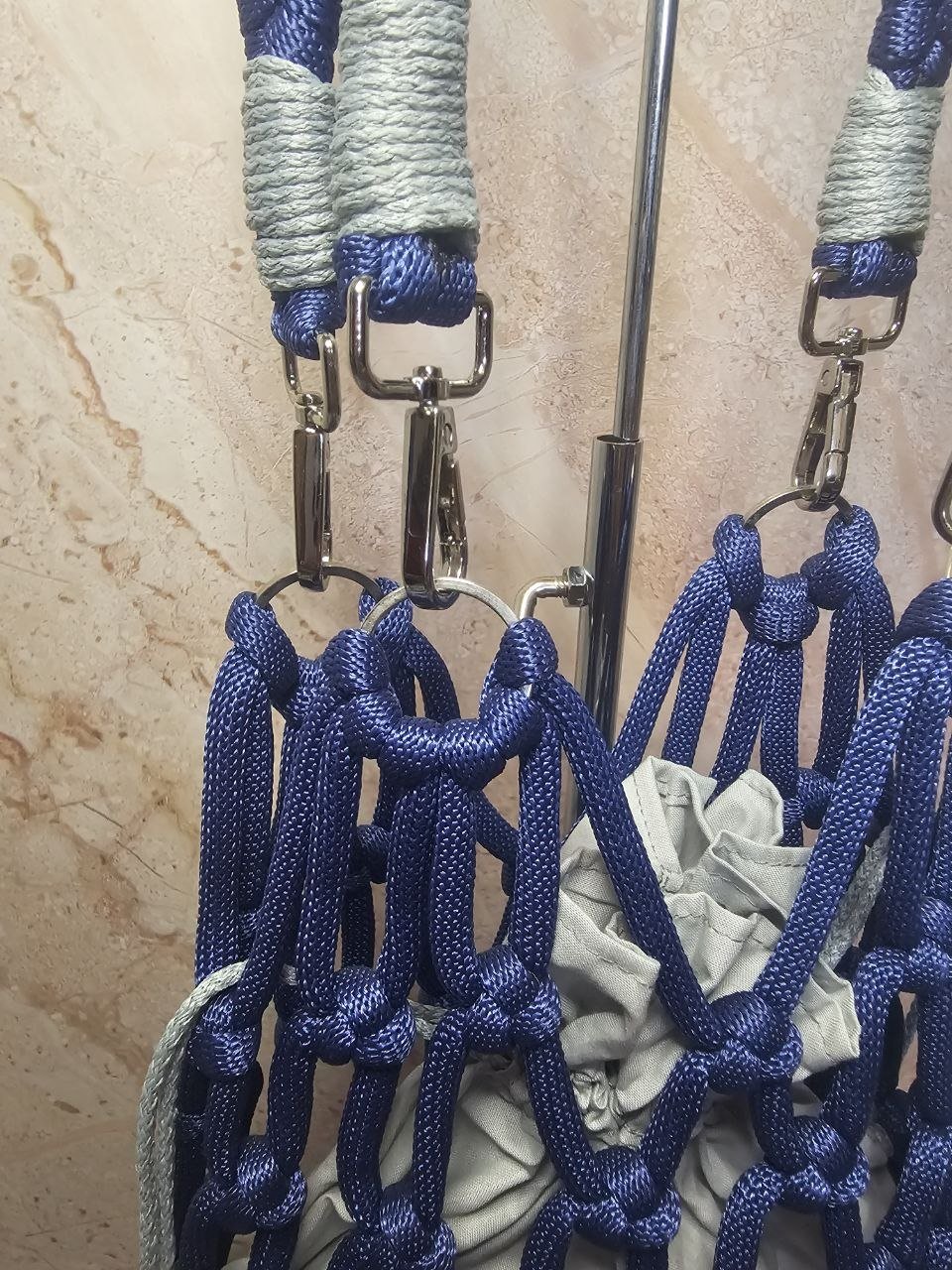 Sac Allegra — Macramé fait main