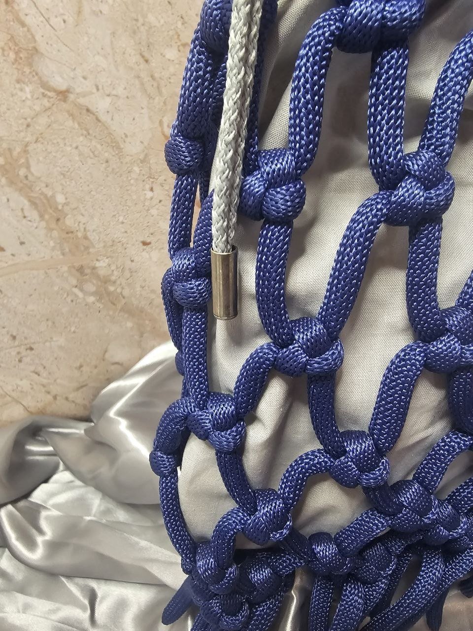 Sac Allegra — Macramé fait main