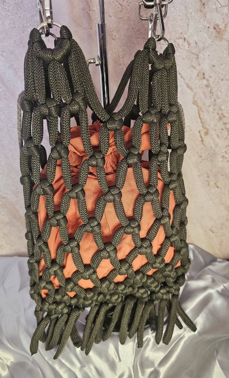 Sac Allegra — Macramé fait main