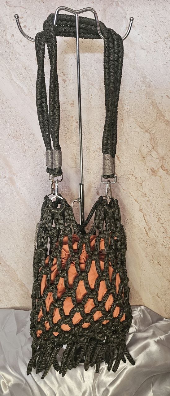 Sac Allegra — Macramé fait main