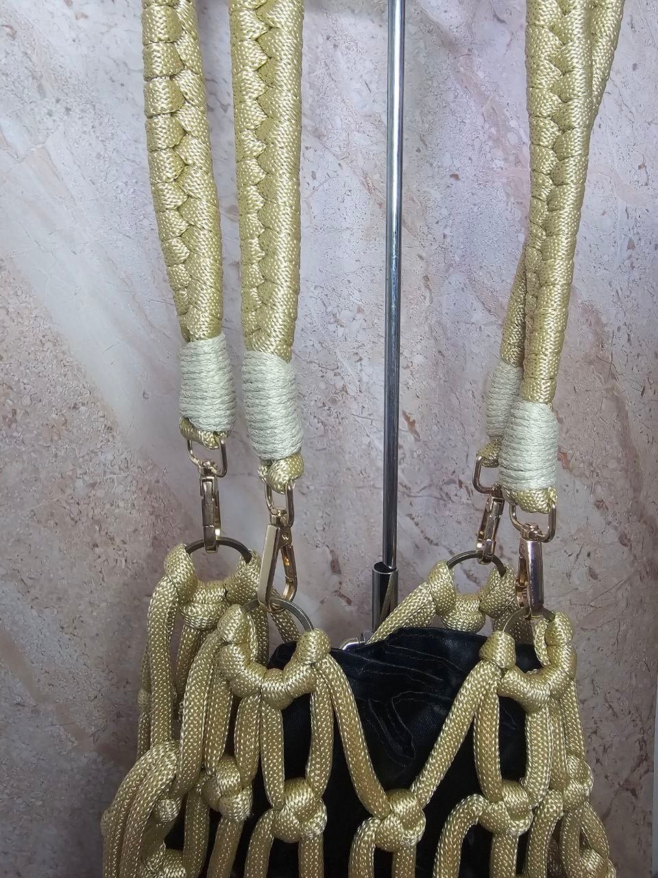 Sac Allegra — Macramé fait main