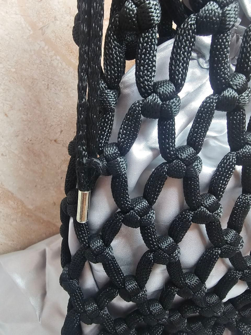 Sac Allegra — Macramé fait main