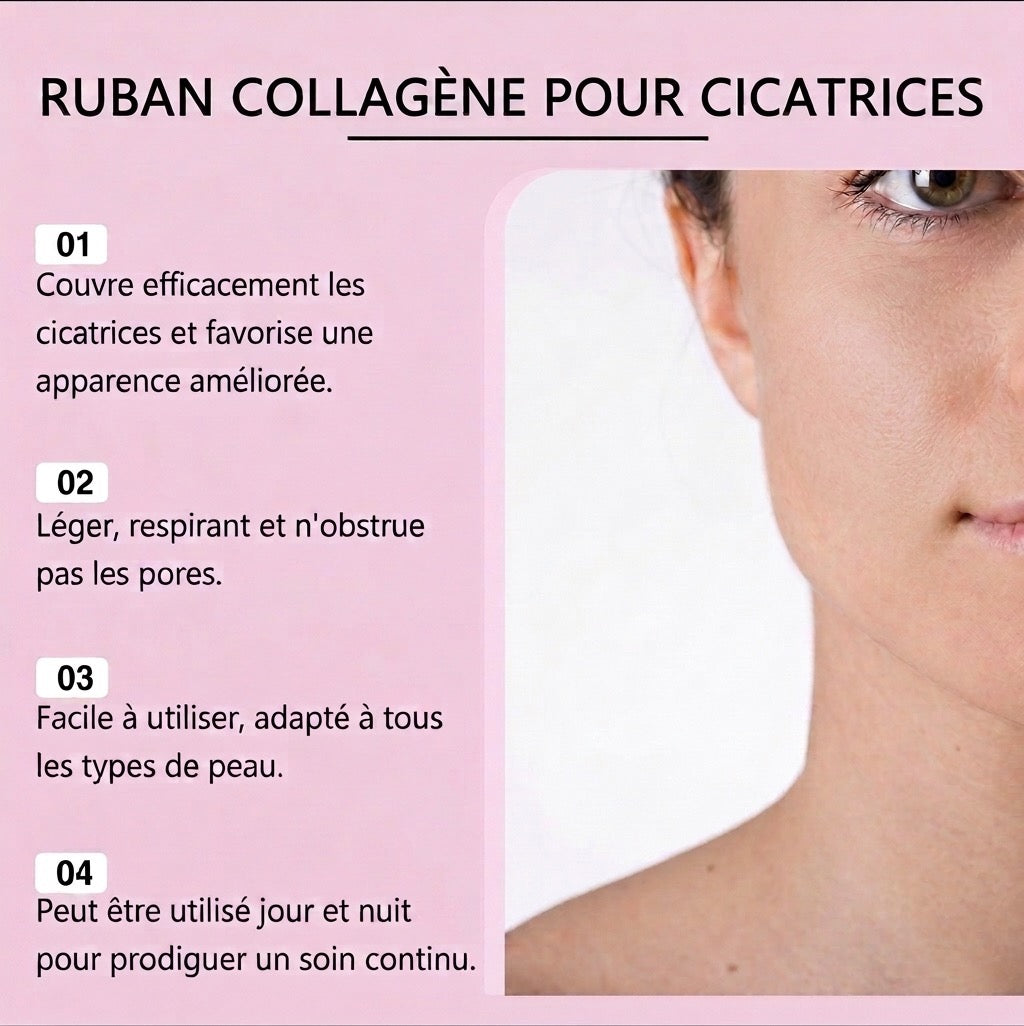 Rouleau Silicone Réparateur Collagène — Soin Marques Cutanées